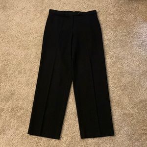 Briggs New York Black Pant Suits, Straight Leg High Rise, New w/o Tags, Size 10
